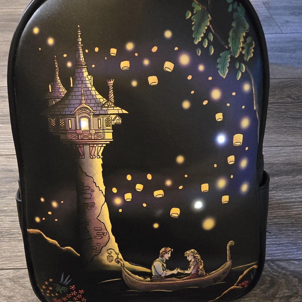 Disney Tangled Rapunzel Backpack. - image 6